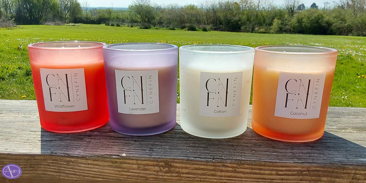 CNFN Cynefin - Coconut, Cotton, Lavender & Wildflower Scented Candles