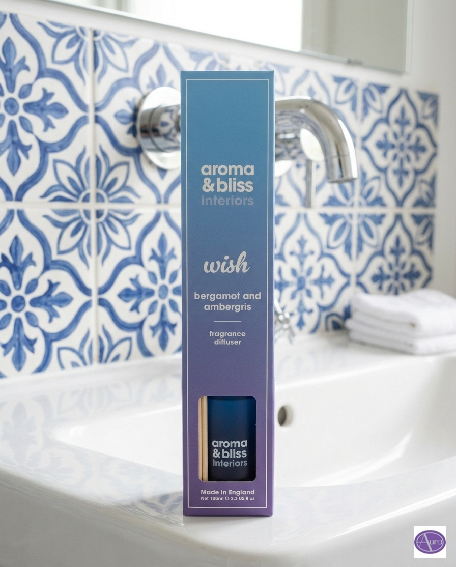 Wish Bergamot & Ambergris Fragrance Diffuser 100ml