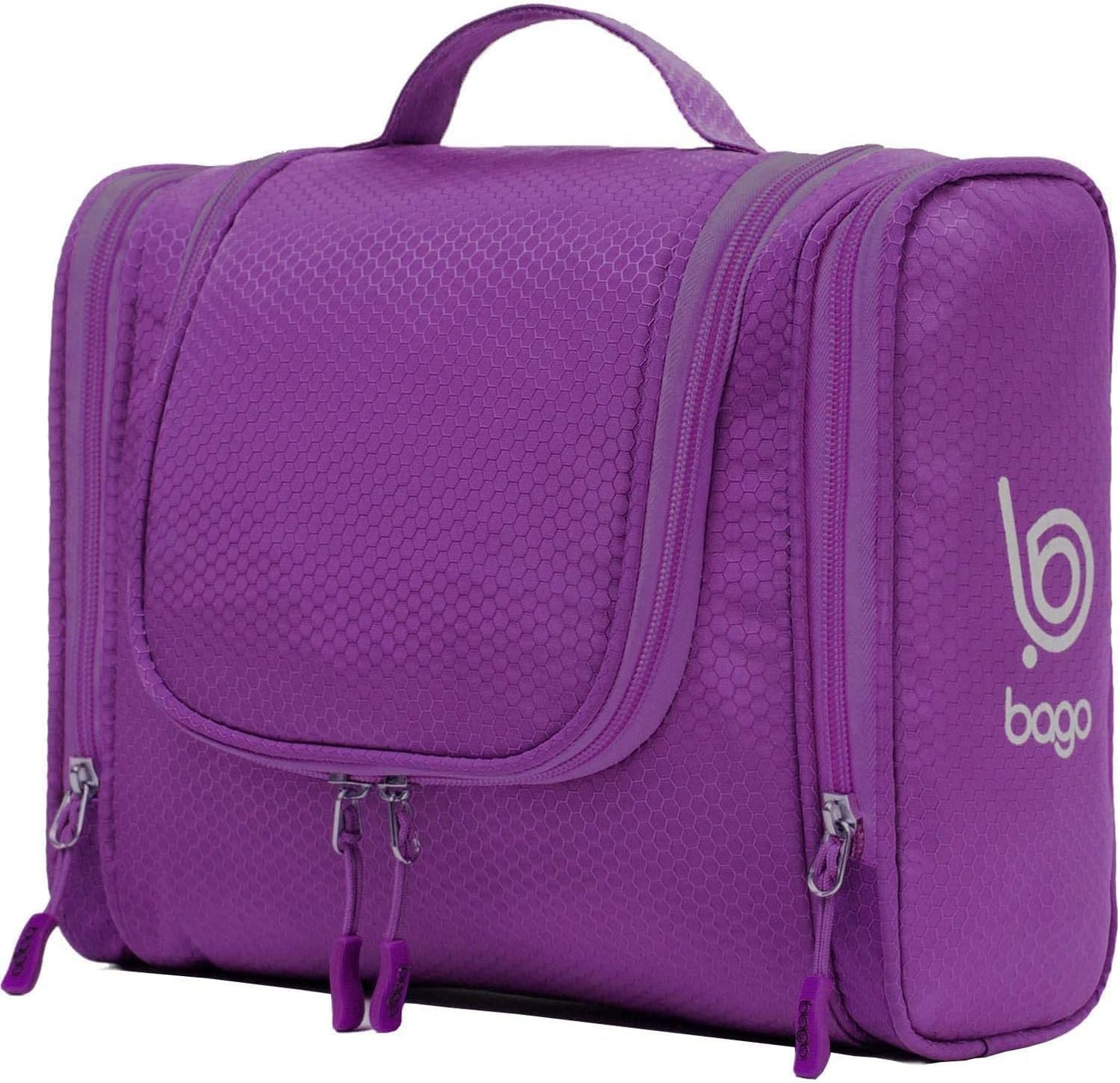 Bago Travel Toiletry Bag in Purple