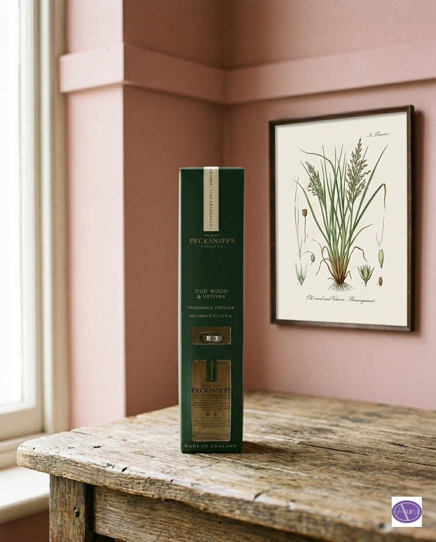 Oud Wood & Vetiver Fragrance Diffuser 100ml