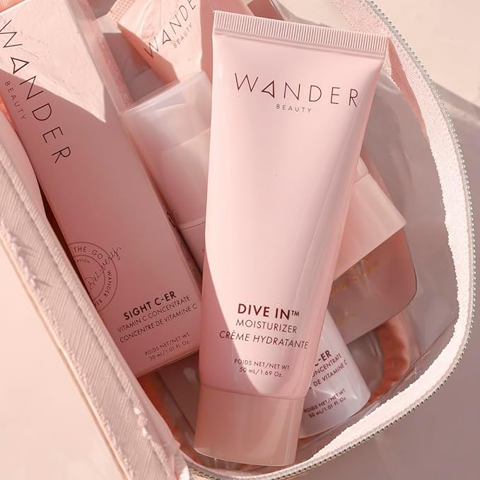 50ml Wander Beauty Dive In Moisturizer 72hr Hydration | 8-in-1 RRP £35