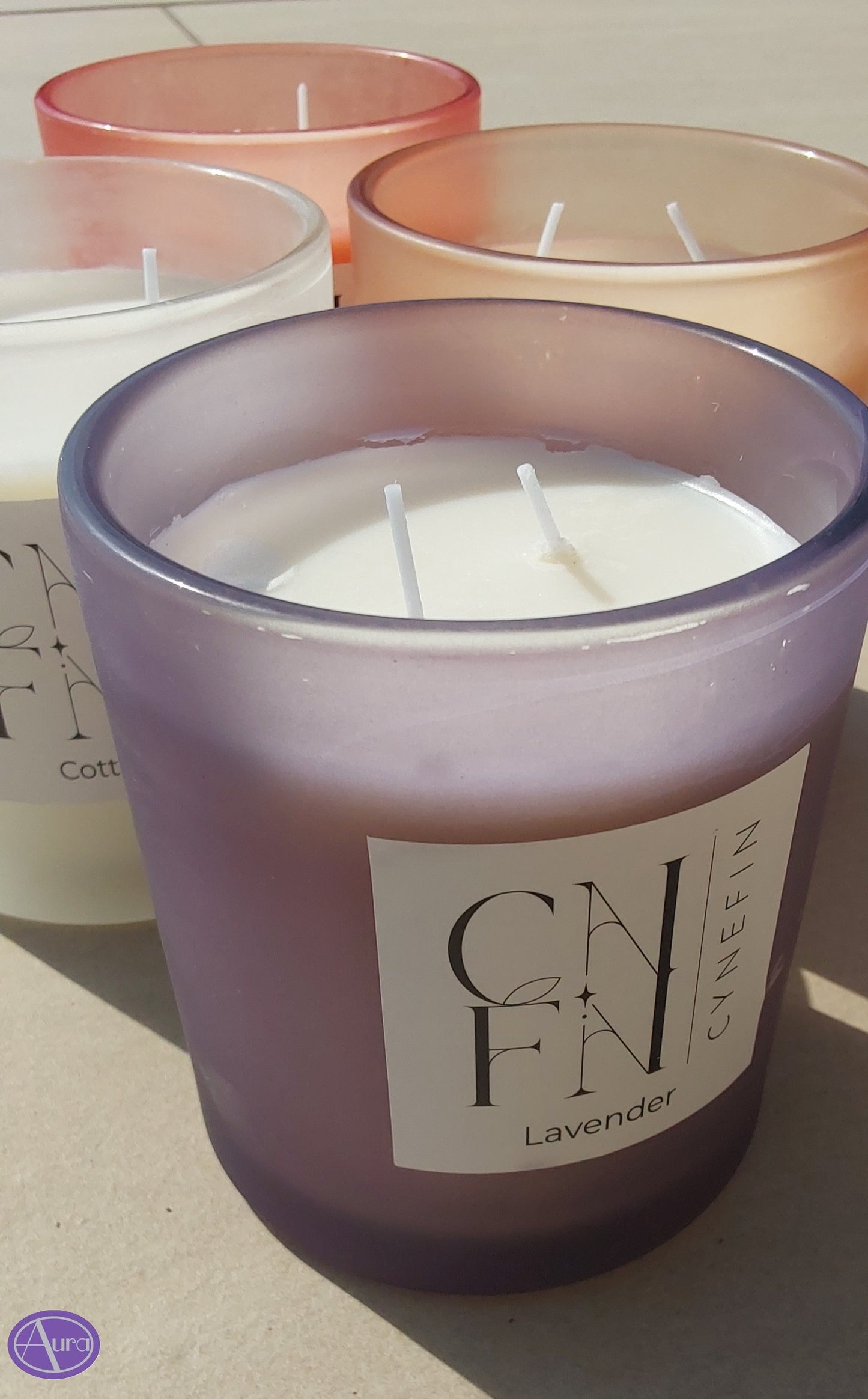CNFN Cynefin - Coconut, Cotton, Lavender & Wildflower Scented Candles