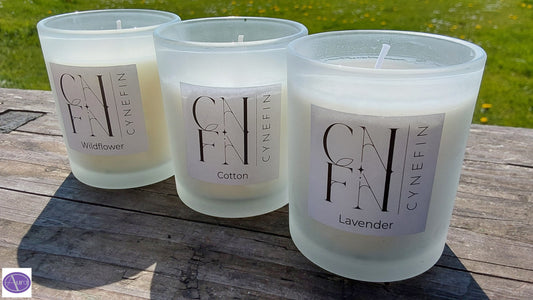 CNFN Cynefin - Fresh & Floral, Set of 3 Coconut Wax Candles