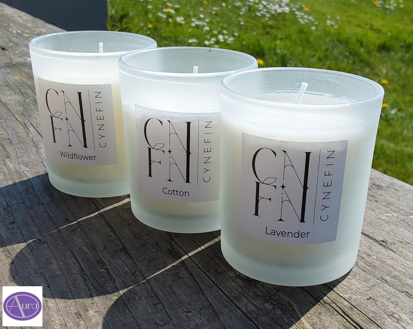 CNFN Cynefin - Fresh & Floral, Set of 3 Coconut Wax Candles