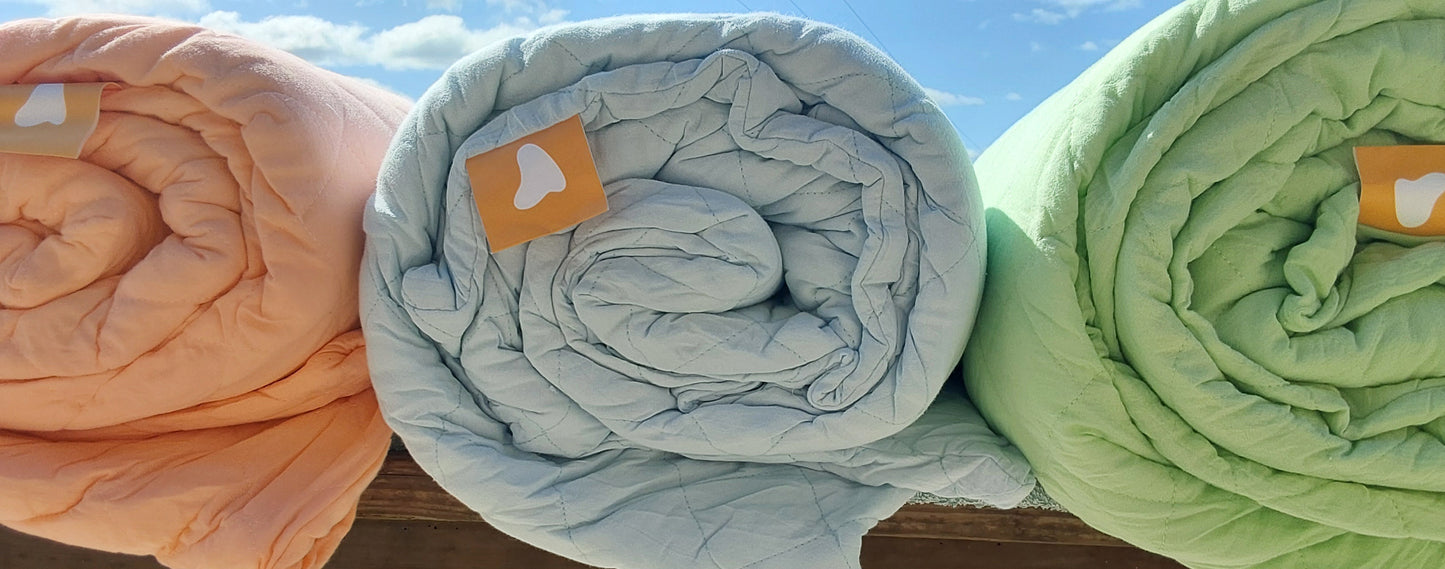 Remy Sleep 100% Cotton Weighted Blankets - The Junior 3kg or 5kg