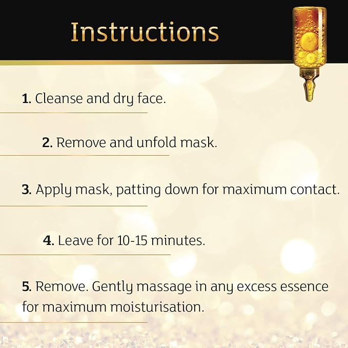 7th Heaven Renew You 24k* Gold Firming Sheet Mask