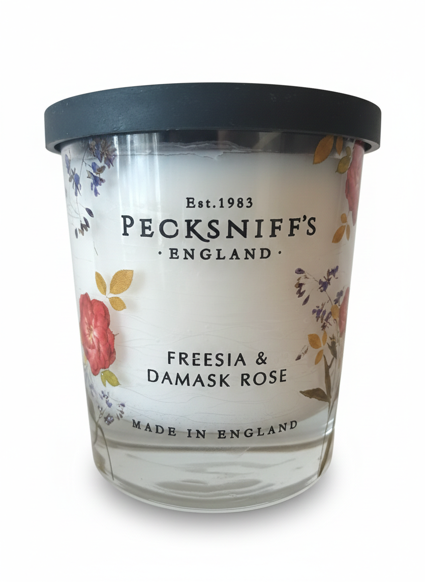 Freesia & Damask Rose Scented Candle 198.4g