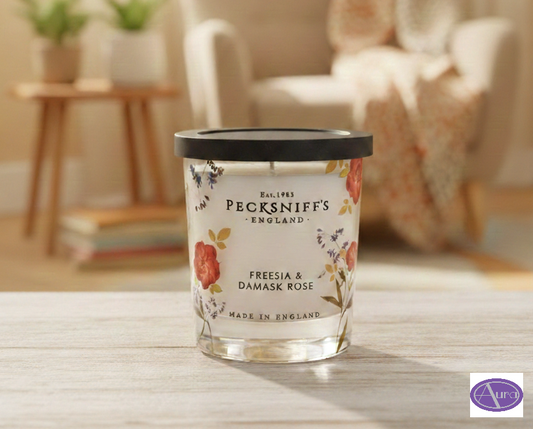 Freesia & Damask Rose Scented Candle 198.4g