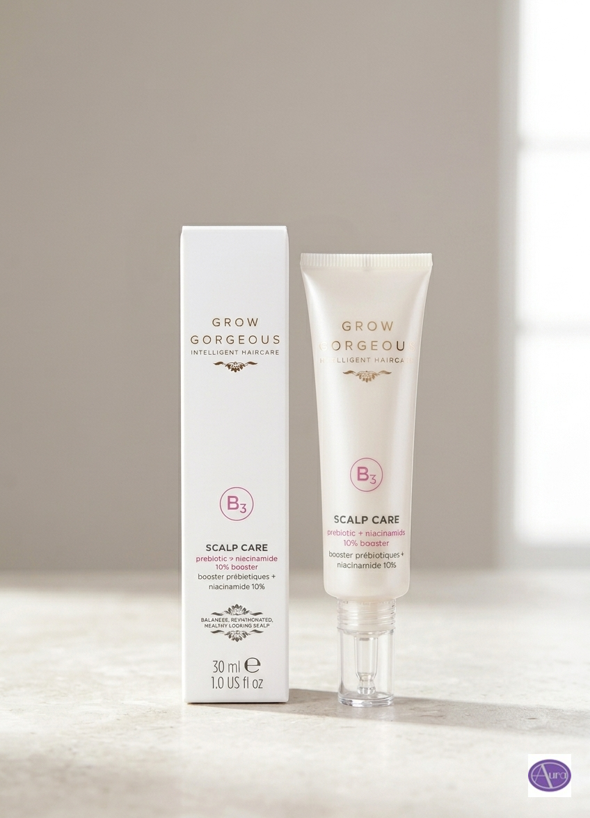 Grow Gorgeous Scalp Care B3 Prebiotic + Niacinamide 10% Booster - Pack of 2
