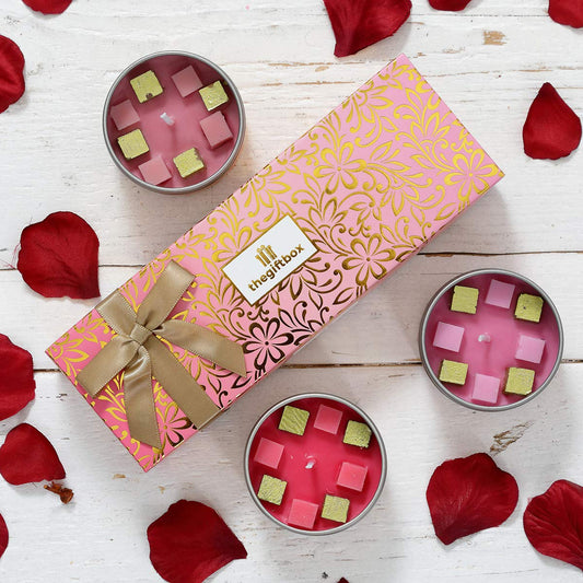 The Gift Box - Lovestar Scented Candle Tins - Gift Set