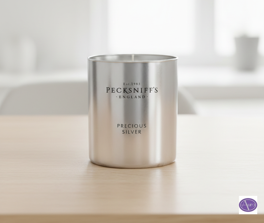 Precious Silver Scented Candles