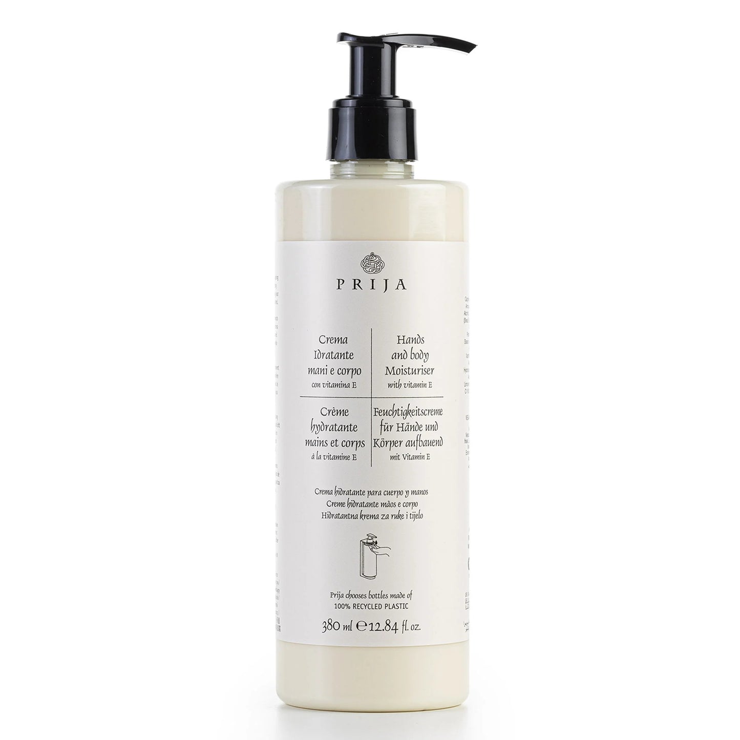 Prija Hand and Body Moisturiser wth Vitamin E - 380ml