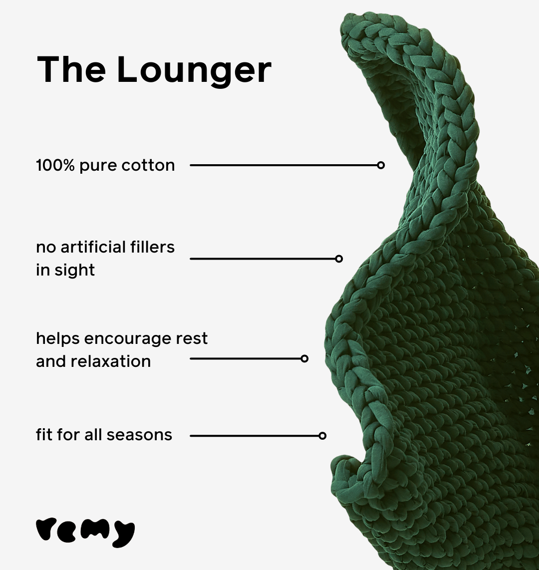 Remy Sleep Weighted Blankets - The Lounger