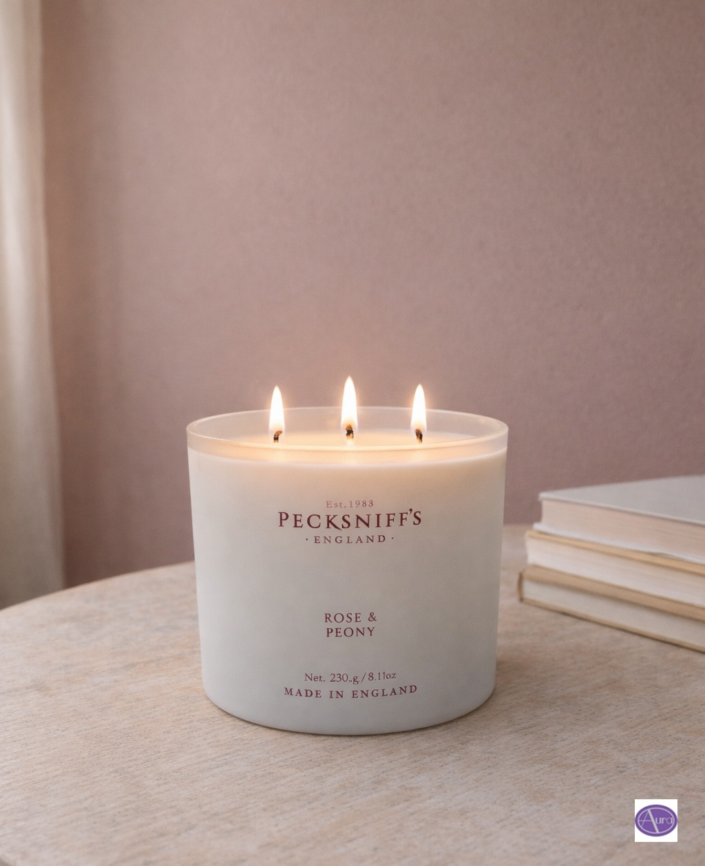 Rose & Peony Scented Candle 283.4g
