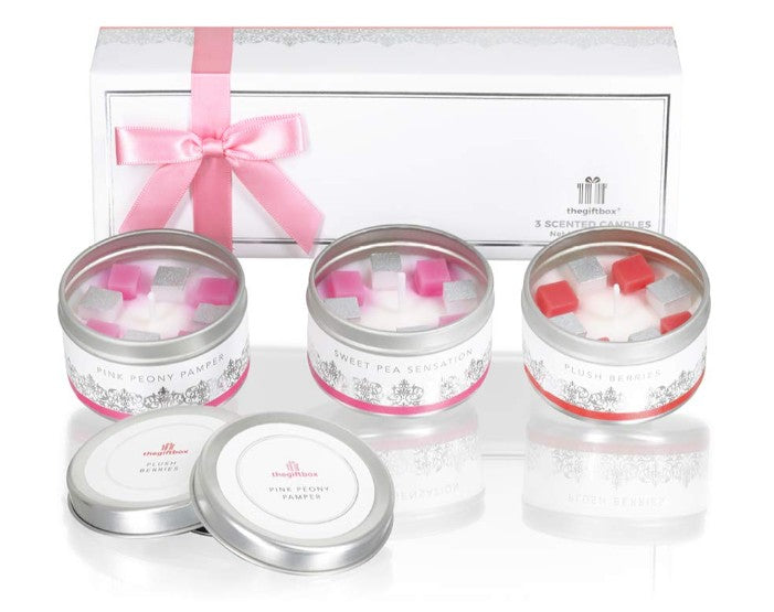 The Gift Box - Sugarstar Scented Candle Tin Bundle