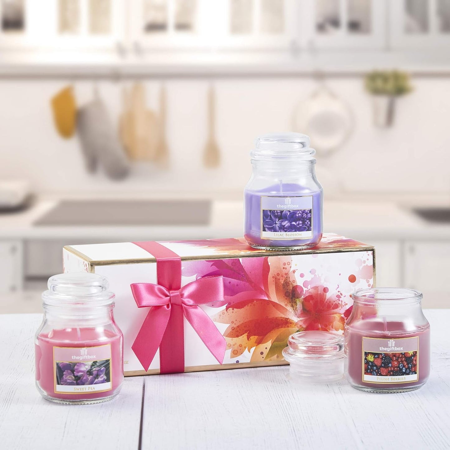 The Gift Box - Sweetsmile Scented Candle Jar Set